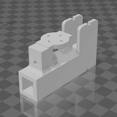 Custom parts 3D model of a custom part
